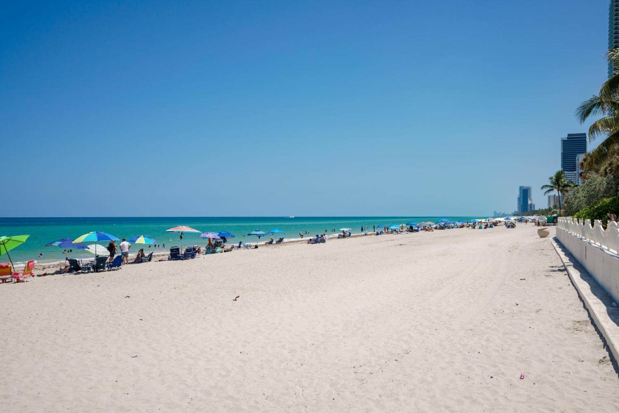 Modern 1 Bdr Oceanview With Direct Beach Access! Hollywood Eksteriør bilde