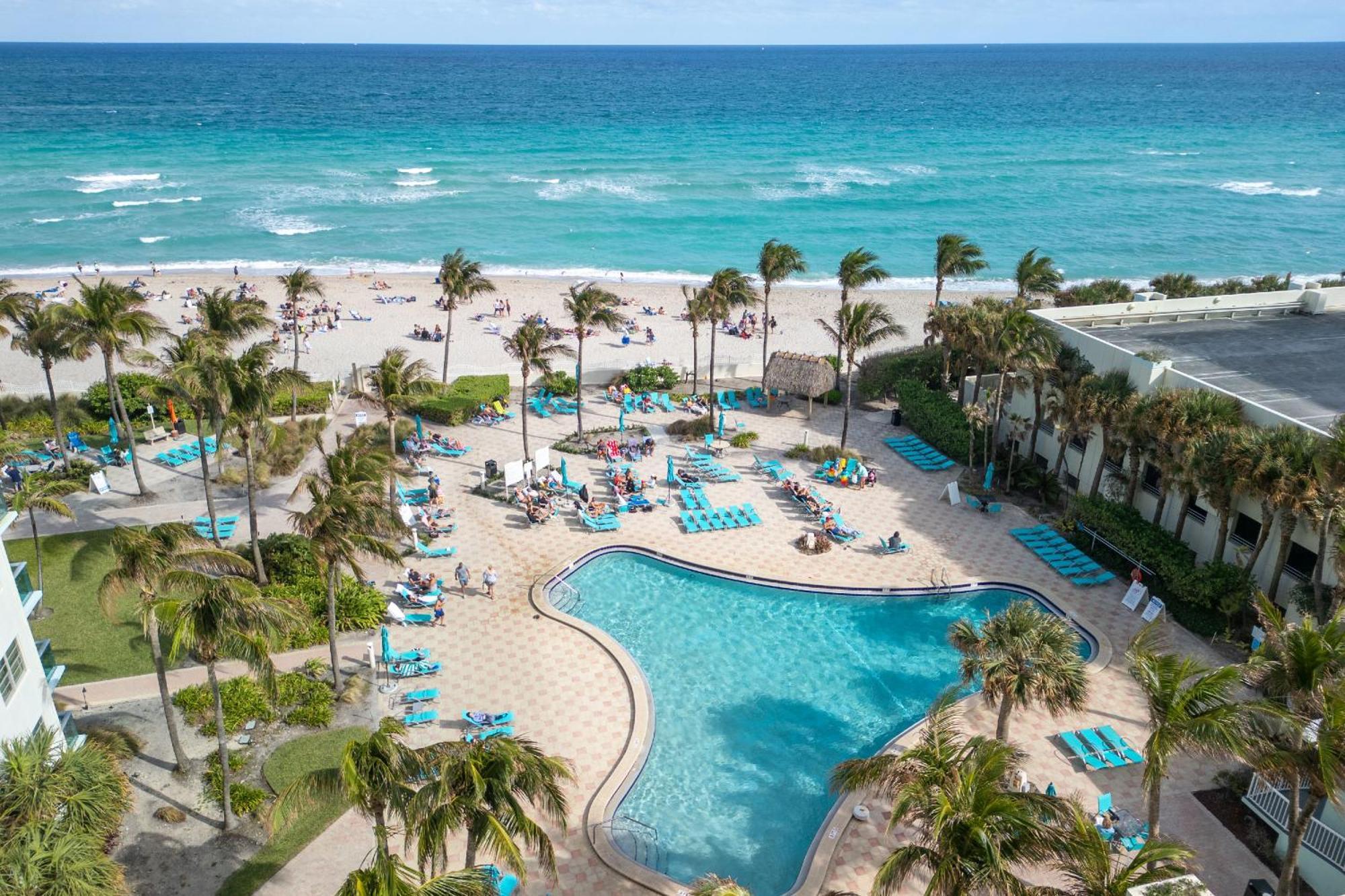 Modern 1 Bdr Oceanview With Direct Beach Access! Hollywood Eksteriør bilde