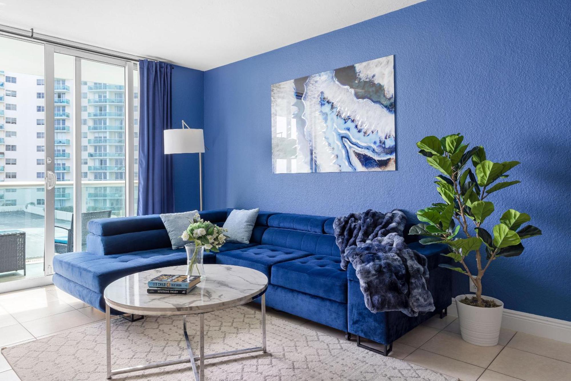 Modern 1 Bdr Oceanview With Direct Beach Access! Hollywood Eksteriør bilde