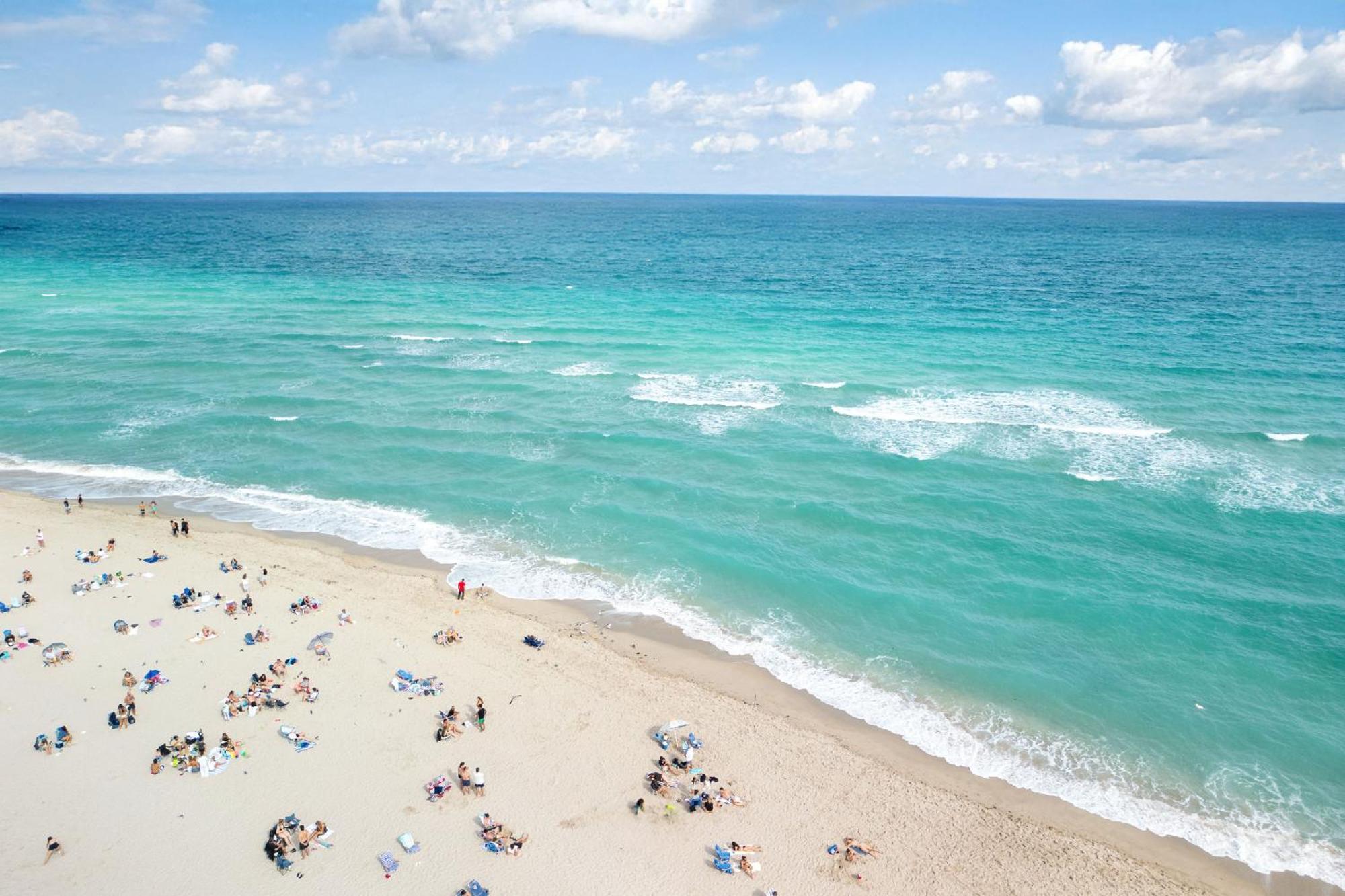 Modern 1 Bdr Oceanview With Direct Beach Access! Hollywood Eksteriør bilde